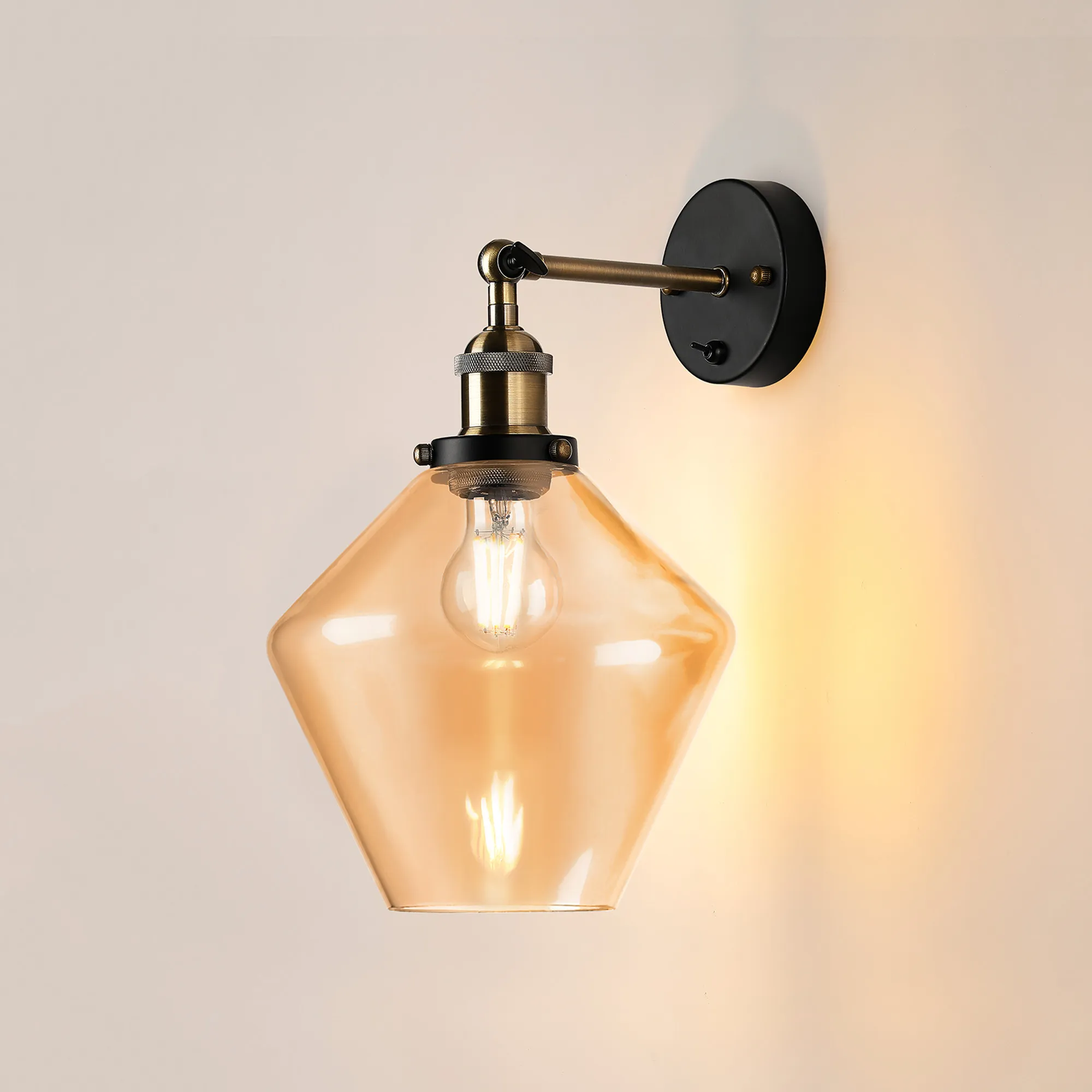 Cawdor Wall Lights Deco Armed Wall Lights